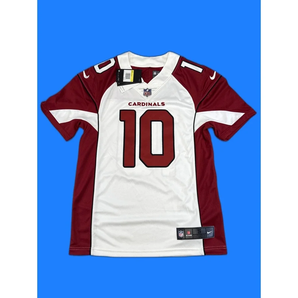 Nike Arizona Cardinals NFL On Field Jersey Mens S Red White Polyester Graphic